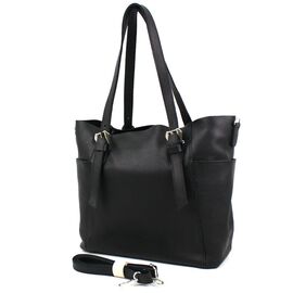 Купить Жіноча шкіряна сумка з двома ручками Borsacomoda чорний, фото , характеристики, отзывы