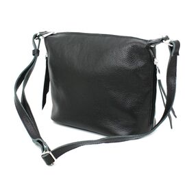 Купить Шкіряна жіноча сумка через плече Borsacomoda чорна 809.023, фото , характеристики, отзывы