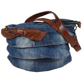 Купить Жіноча джинсова сумка Fashion jeans bag синя, фото , характеристики, отзывы