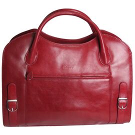 Купить Жіноча шкіряна ділова сумка, жіночий портфель Sheff червона, фото , характеристики, отзывы