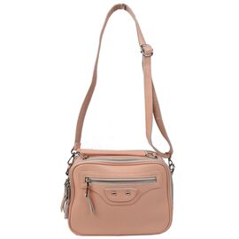 Купить Шкіряна жіноча сумка Fashion Instinct світло-рожева, фото , характеристики, отзывы
