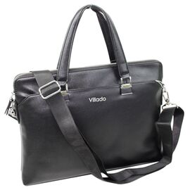 Купить - Женский деловой портфель из эко кожи Villado черный, фото , характеристики, отзывы