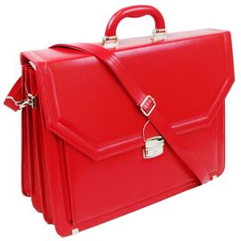 Купить - Женский портфель из искусственной кожи AMO SST01 красный, фото , характеристики, отзывы