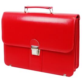 Купить - Деловой портфель женский из эко кожи AMO SST08 красный, фото , характеристики, отзывы