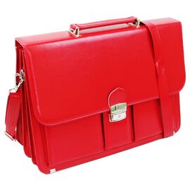 Купити Жіночий портфель з еко шкіри AMO Польща SST10 червоний, image , характеристики, відгуки