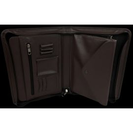 Купить Деловая папка с внутренней папкой дла документов Portfolio темно-коричневая, фото , характеристики, отзывы