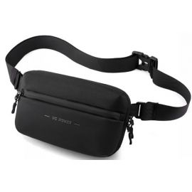 Купить Сумка поясная из ткани, бананка Confident черная, фото , характеристики, отзывы