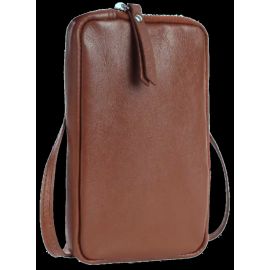 Купить Небольшая кожаная сумка для телефона, документов UP2 Fashion коричневая, фото , характеристики, отзывы