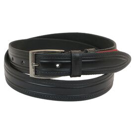 Купить - Мужской кожаный ремень под брюки Skipper 1044-35 черный ДхШ: 127х3,5 см., фото , характеристики, отзывы
