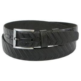 Купить Мужской кожаный ремень под брюки Skipper 1259-35 черный 3,5 см, фото , характеристики, отзывы