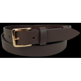 Купить Женский кожаный ремень Skipper темно-коричневый, ширина 3 см, фото , характеристики, отзывы