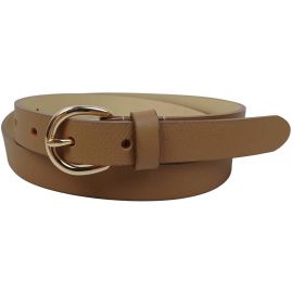 Купить Узкий женский кожаный ремень Bellantare светло-коричневый, фото , характеристики, отзывы