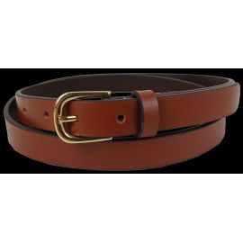 Купить Кожаный женский ремень LS коричневый ширина 2 см, фото , характеристики, отзывы