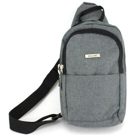 Купить - Рюкзак однолямочный на одно плечо 8 л Wallaby 112 серый, фото , характеристики, отзывы