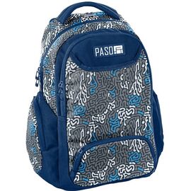 Купить - Рюкзак городской PASO 22L, 18-2908JJ синий, фото , характеристики, отзывы