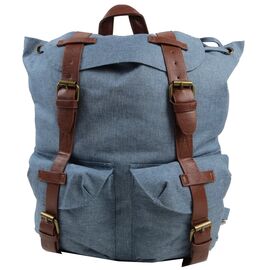 Купить - Ретро рюкзак городской 20L Retro-Ruscksack голубой, фото , характеристики, отзывы