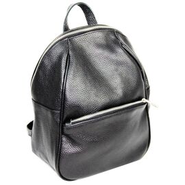 Купить - Шкіряний жіночий рюкзак Borsacomoda чорний 9 л, фото , характеристики, отзывы