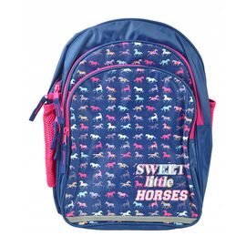 Купить - Шкільний рюкзак для дівчинки Paso Multicolour синій, фото , характеристики, отзывы