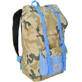 Купить - Рюкзак для ноутбука 15,6" Paso CM-192B камуфляж/голубой 25 л, фото , характеристики, отзывы