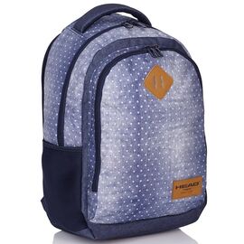 Купить Молодіжний рюкзак 21L Head Astra синій у горох, фото , характеристики, отзывы