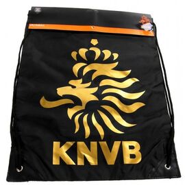 Придбати - Спортивний рюкзак, торбинка KNVB Gymbag M21470002 чорний, image , характеристики, відгуки