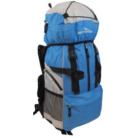 Купить - Туристичний, похідний рюкзак 45L Adventuridge блакитний із сірим, фото , характеристики, отзывы