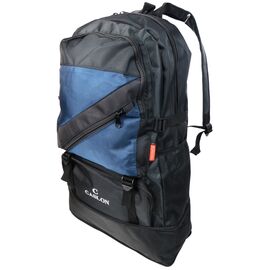 Купить - Рюкзак туристичний із можливістю збільшення 40L Caslon S9802 чорний із синім, фото , характеристики, отзывы