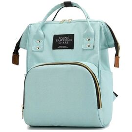 Купить - Рюкзак-сумка для мами 12L Living Traveling Share блакитний, фото , характеристики, отзывы