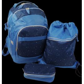 Купить Школьный набор из рюкзака, пенала и сумки для обуви Live in style синий, фото , характеристики, отзывы