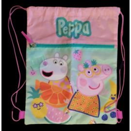 Купить Сумка для обуви, котомка, детский рюкзак Peppa Pig, Свинка Пеппа розовый, фото , характеристики, отзывы