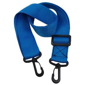 Купить - Яскравий ремінь через плече для дорожньої або спортивної сумки Portfolio блакитний, фото , характеристики, отзывы