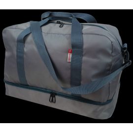 Купить Дорожная сумка с отделом для обуви 40L Wallaby серый, фото , характеристики, отзывы