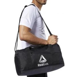 Купить Спортивная сумка 35L Reebok Training Essentials Grip Duffel Bag черная, фото , характеристики, отзывы