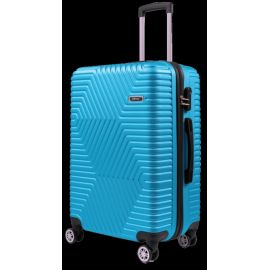 Купить Большой пластиковый чемодан на колесах 115L GD Polo голубой, фото , характеристики, отзывы