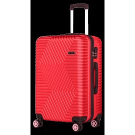 Купить Большой пластиковый чемодан на колесах 115L GD Polo красный, фото , характеристики, отзывы
