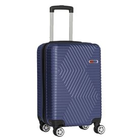 Купить - Мала пластикова валіза на колесах 45L GD Polo синій, фото , характеристики, отзывы