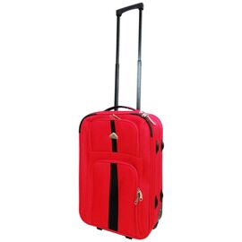 Купить - Мала тканинна валіза ручна багаж 31L Enrico Benetti Chicago червона, фото , характеристики, отзывы