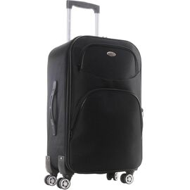 Придбати Тканева велика валіза на колесах 100L Gedox чорний, image , характеристики, відгуки