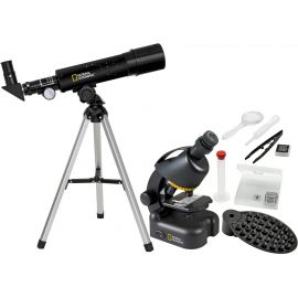 Купить Мікроскоп National Geographic Junior 40x-640x + Телескоп 50/360 з кейсом (9118200), фото , характеристики, отзывы