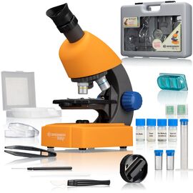 Купить Мікроскоп Bresser Junior 40x-640x Orange з кейсом (8851310), фото , характеристики, отзывы