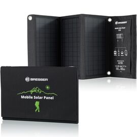 Придбати Портативний зарядний пристрій сонячна панель Bresser Mobile Solar Charger 21 Watt USB DC (3810030), image , характеристики, відгуки