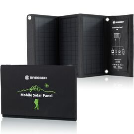 Купить - Портативний зарядний пристрій сонячна панель Bresser Mobile Solar Charger 21 Watt USB DC (3810030), фото , характеристики, отзывы