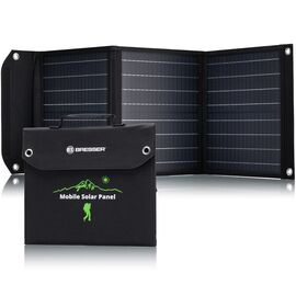 Купить - Портативний зарядний пристрій сонячна панель Bresser Mobile Solar Charger 40 Watt USB DC (3810040), фото , характеристики, отзывы