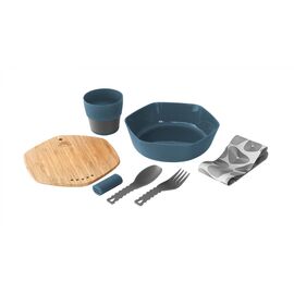 Придбати Набір туристичного посуду Robens Leaf Meal Kit Ocean Blue (690277), image , характеристики, відгуки