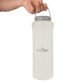 Купить Пляшка Tribe Soft Bottle 1,5 л TPU м'яка T-FE-0024-crystal-white, фото , характеристики, отзывы