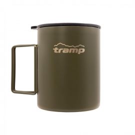 Купить Термокружка TRAMP зі складаними ручками та поїлкою 500мл UTRC-142 olive, фото , характеристики, отзывы