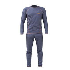 Придбати Термобілизна чоловіча Tramp Microfleece комплект (футболка+штани) grey UTRUM-020, UTRUM-020-grey-M, image , характеристики, відгуки