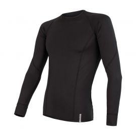 Придбати Термофутболка чоловіча Sensor Coolmax Tech LS black 20100015, SM11CT-black-XXL, image , характеристики, відгуки