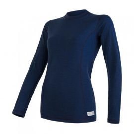 Придбати Термофутболка жіноча Sensor Merino DF LS deepblue 19200033, SW11M-deep-blue-S, image , характеристики, відгуки