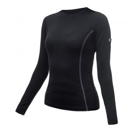 Придбати Термофутболка жіноча Sensor Merino Active LS black 11109024, SW11MA-black-XL, image , характеристики, відгуки